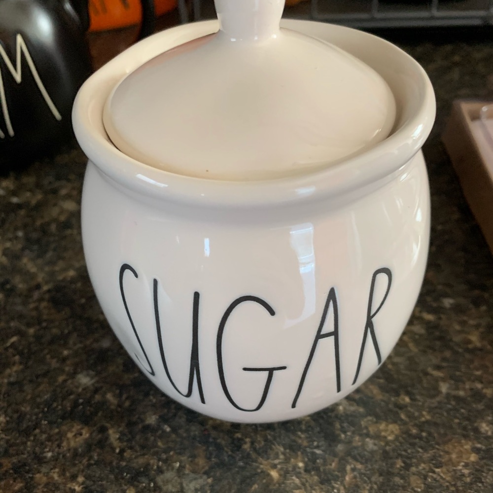 RAE DUNN small white Sugar